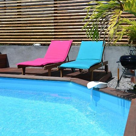 Maison Piscine Personnelle Vue Mer Cosy Le Marin Exterior foto